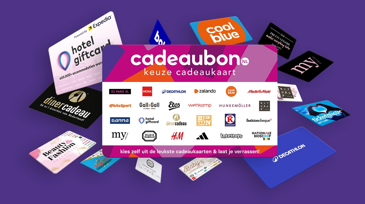 Cadeaukaart assortiment